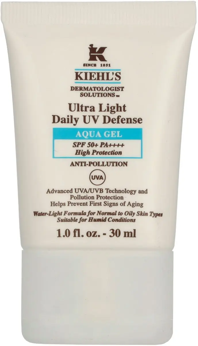 Kiehl's Ultra Light Daily UV Defense Aqua Gel SPF 50 - 30ml