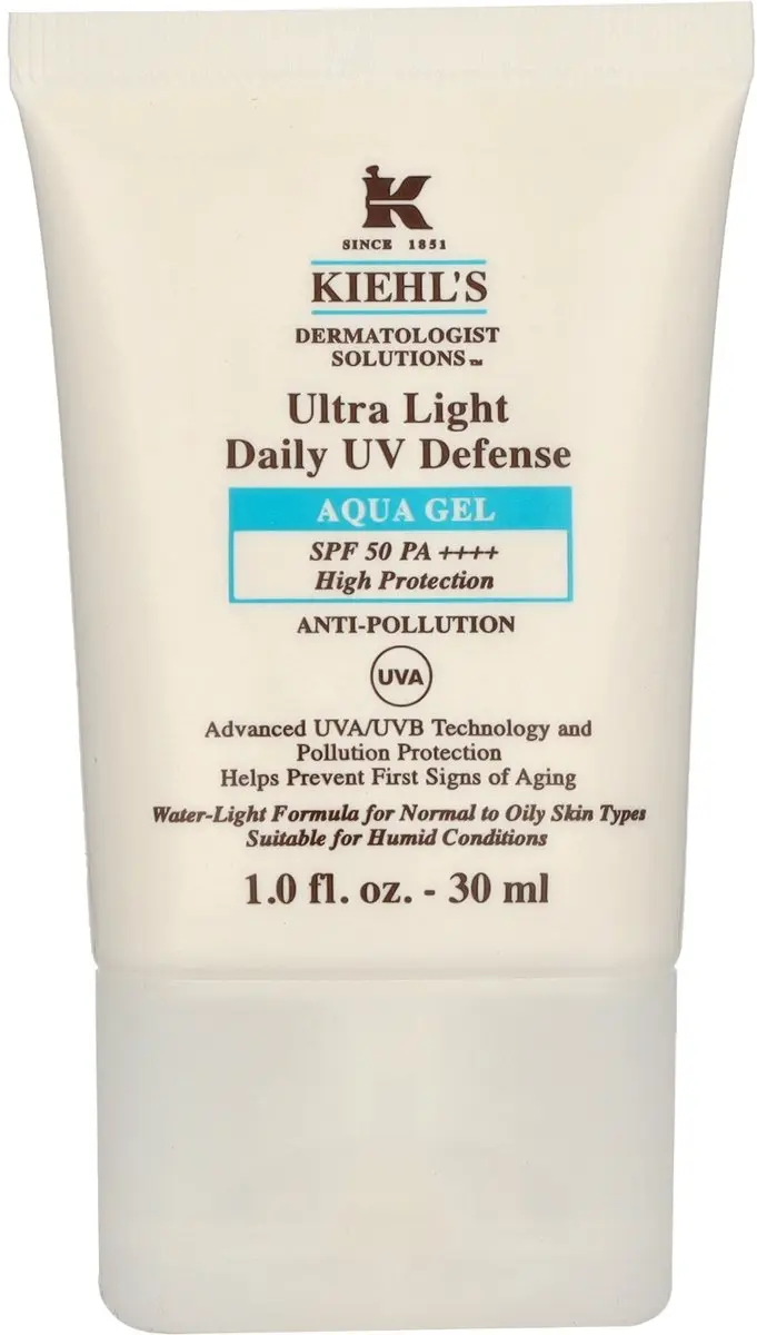 Kiehl's Ultra Light Daily UV Defense Aqua Gel SPF 50 - 30ml - afbeelding 6 van 6