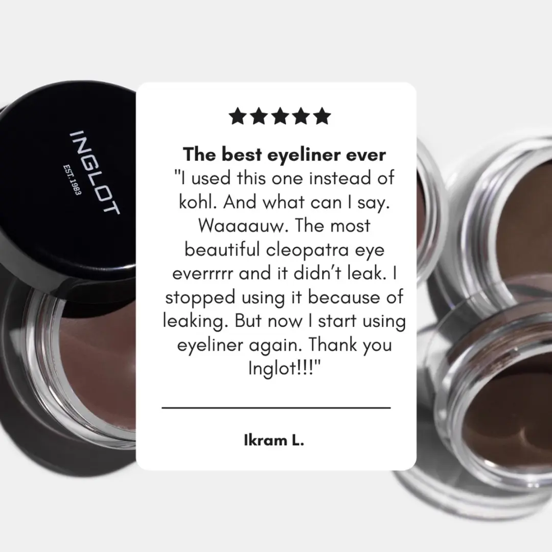 Inglot AMC Eyeliner Gel 90 - Bruin - Waterproof - 5.5 g