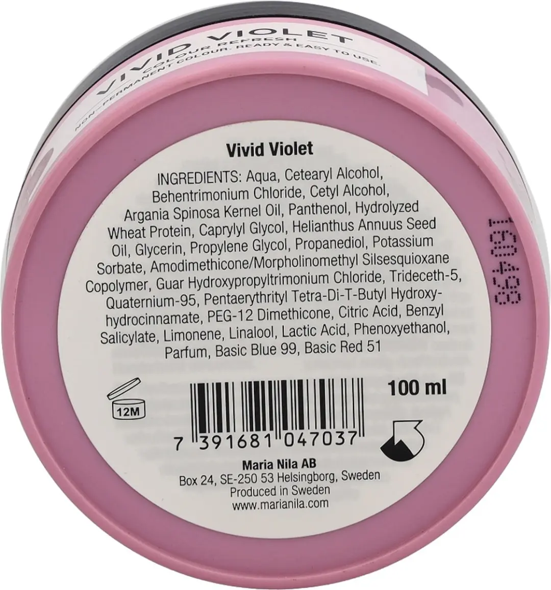 Maria Nila Colour Refresh 100ml - Vivid Violet 0.22