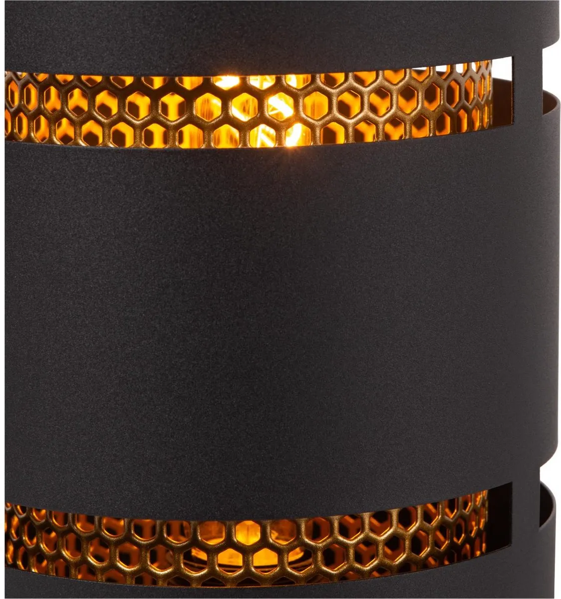 Lucide ROSAS Tafellamp Ø16cm - Zwart