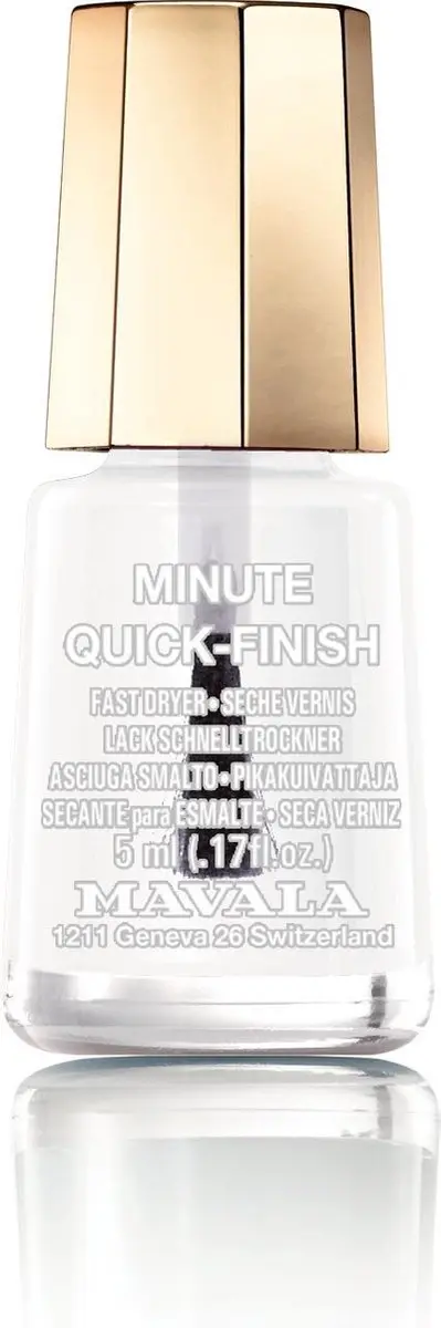 Mavala Mini Color 041 Minute Quick Finish 5ml - Transparant