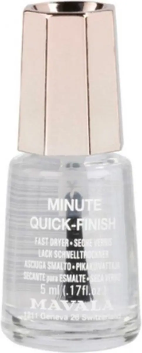 Mavala Mini Color 041 Minute Quick Finish 5ml - Transparant - afbeelding 6 van 6