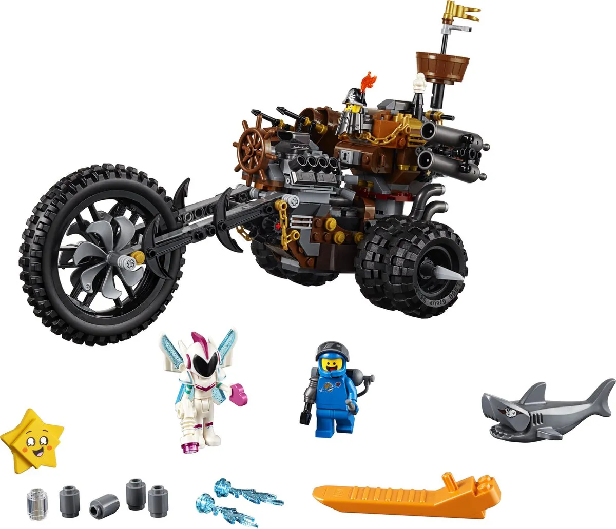 LEGO Movie 2 Metaalbaards Heavy Metal Trike 70834 - 461 Stukken