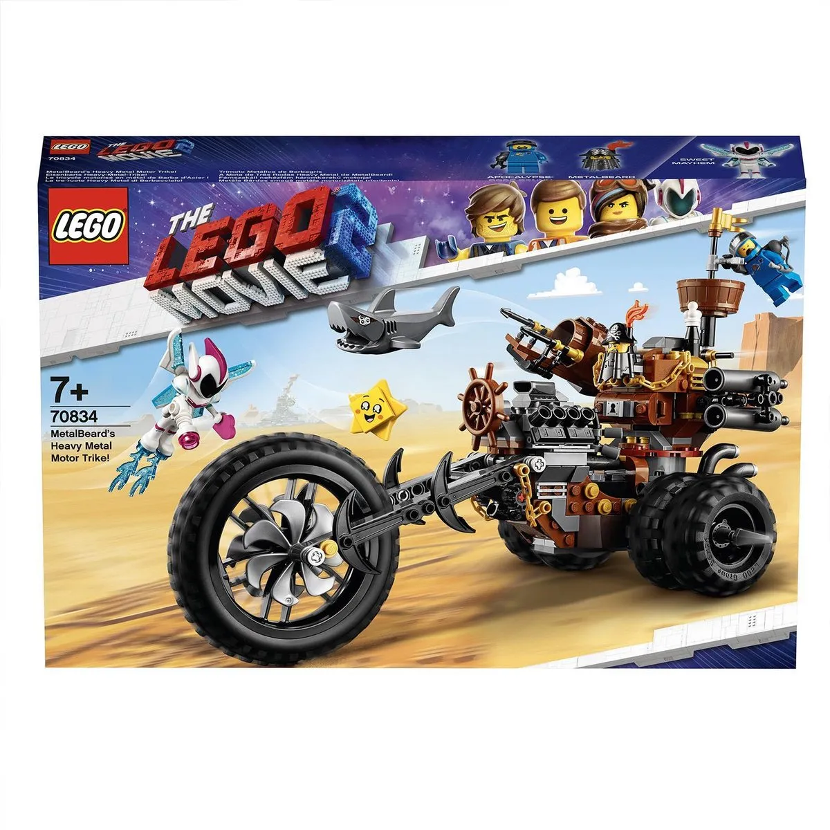 LEGO Movie 2 Metaalbaards Heavy Metal Trike 70834