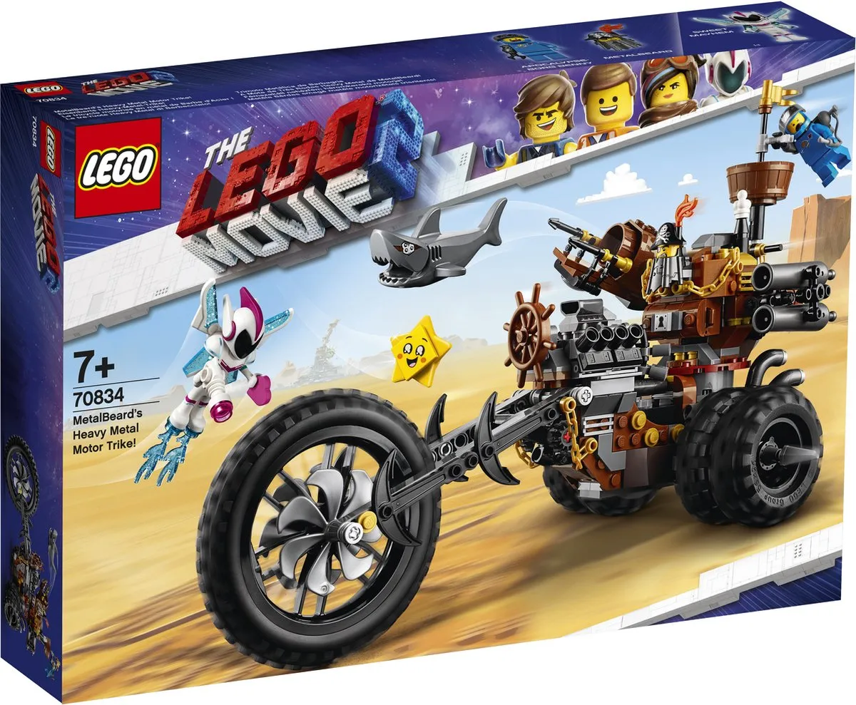 LEGO Movie 2 Metaalbaards Heavy Metal Trike 70834 - 461 Stukken