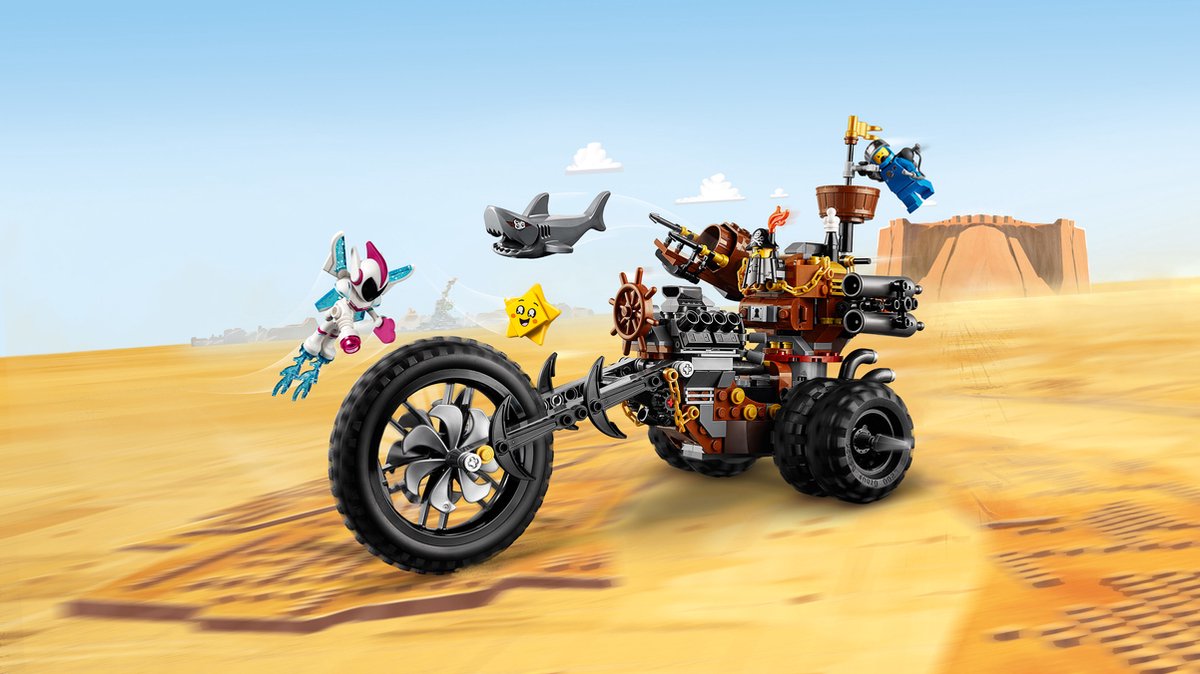 LEGO MOVIE 2 Metaalbaards heavy metal trike - 70834
