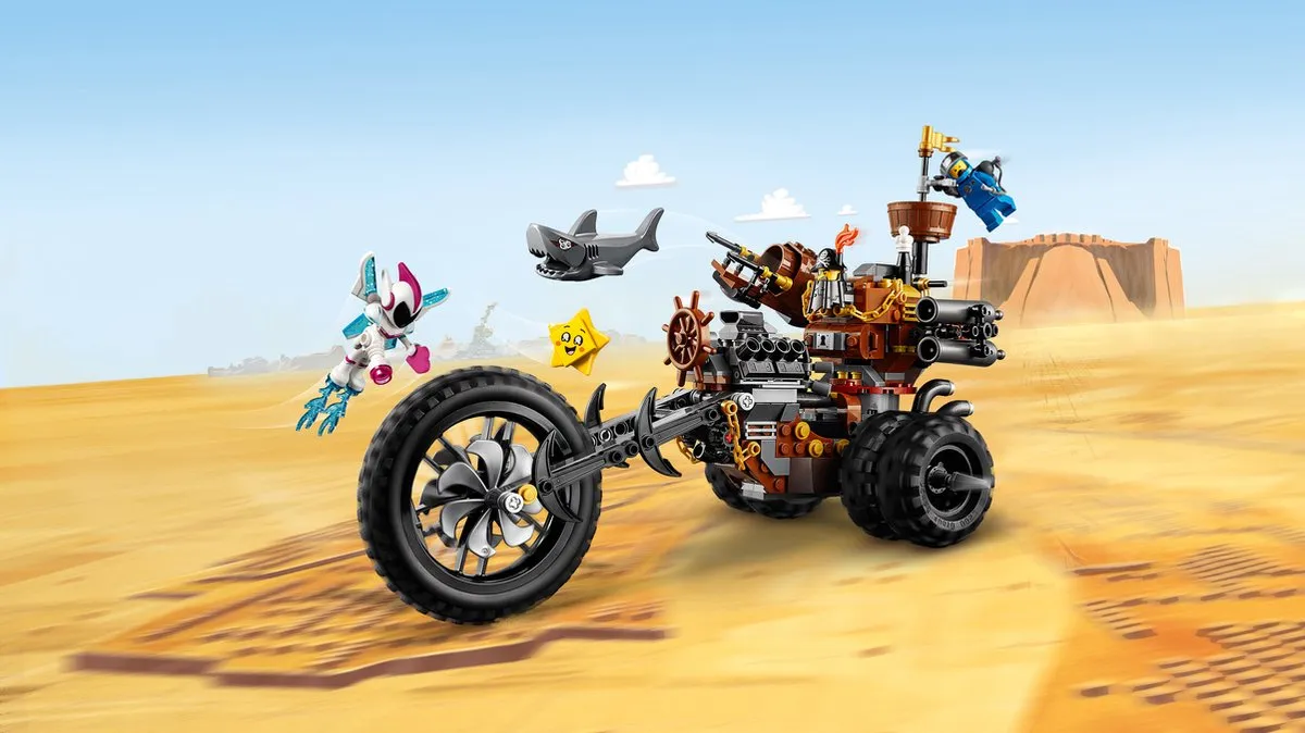LEGO Movie 2 Metaalbaards Heavy Metal Trike 70834 - 461 Stukken