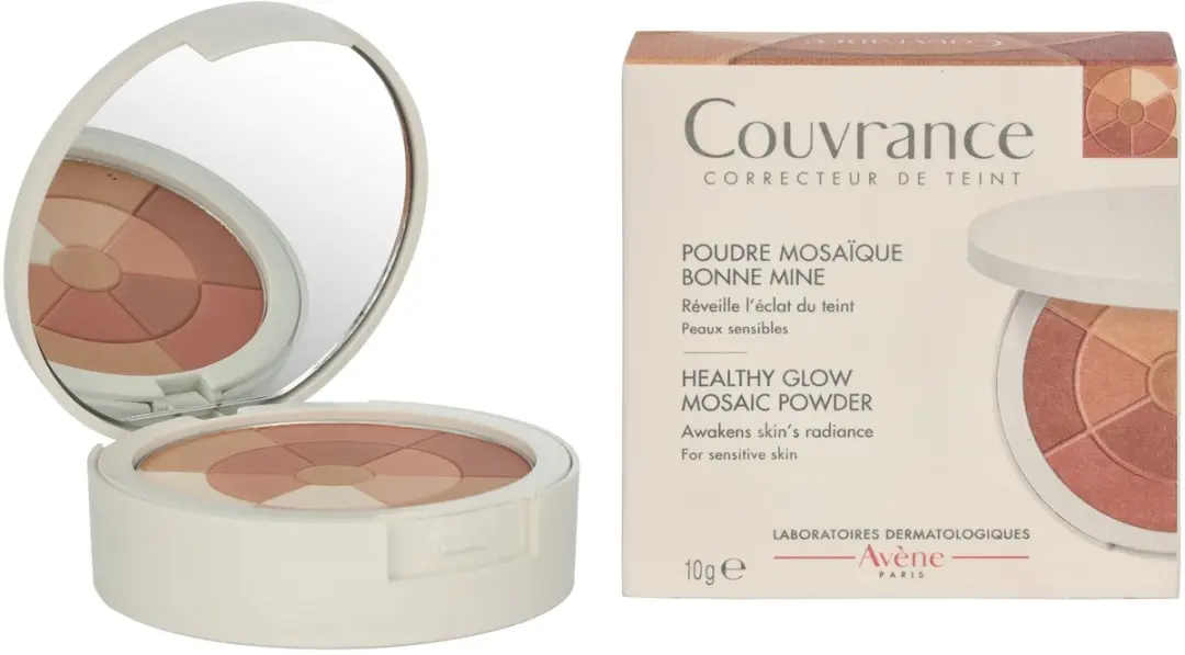 Avène Couvrance Healthy Glow Mosaic Powder - 10g - Medium - afbeelding 6 van 6