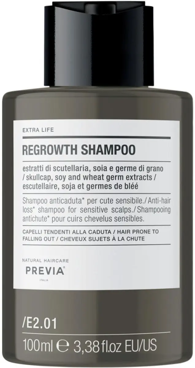 Previa Natural Haircare Extra Life Regrowth Shampoo 100ml