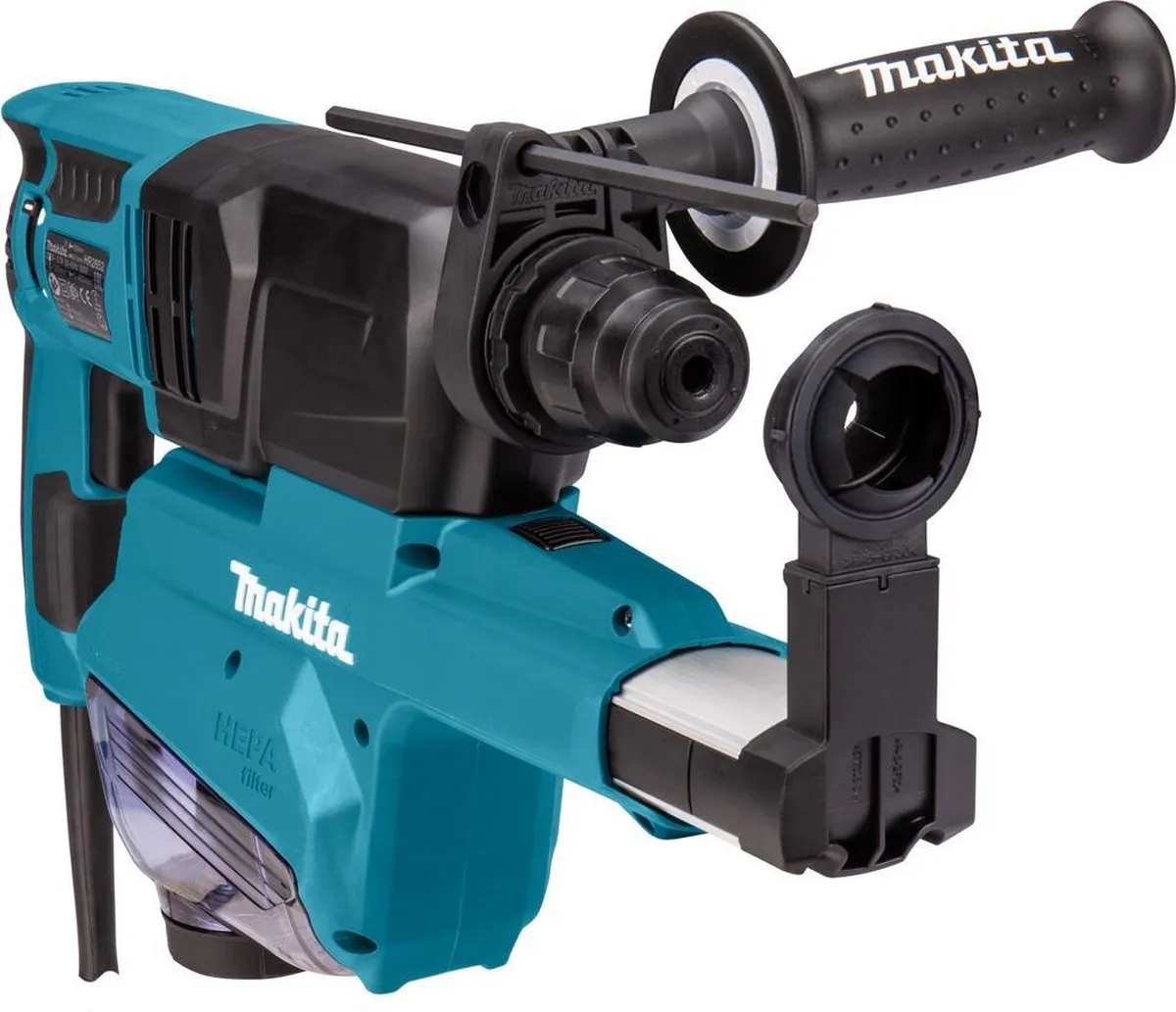 Makita HR2652J Combihamer SDS-Plus 800W - met Stofafzuigunit