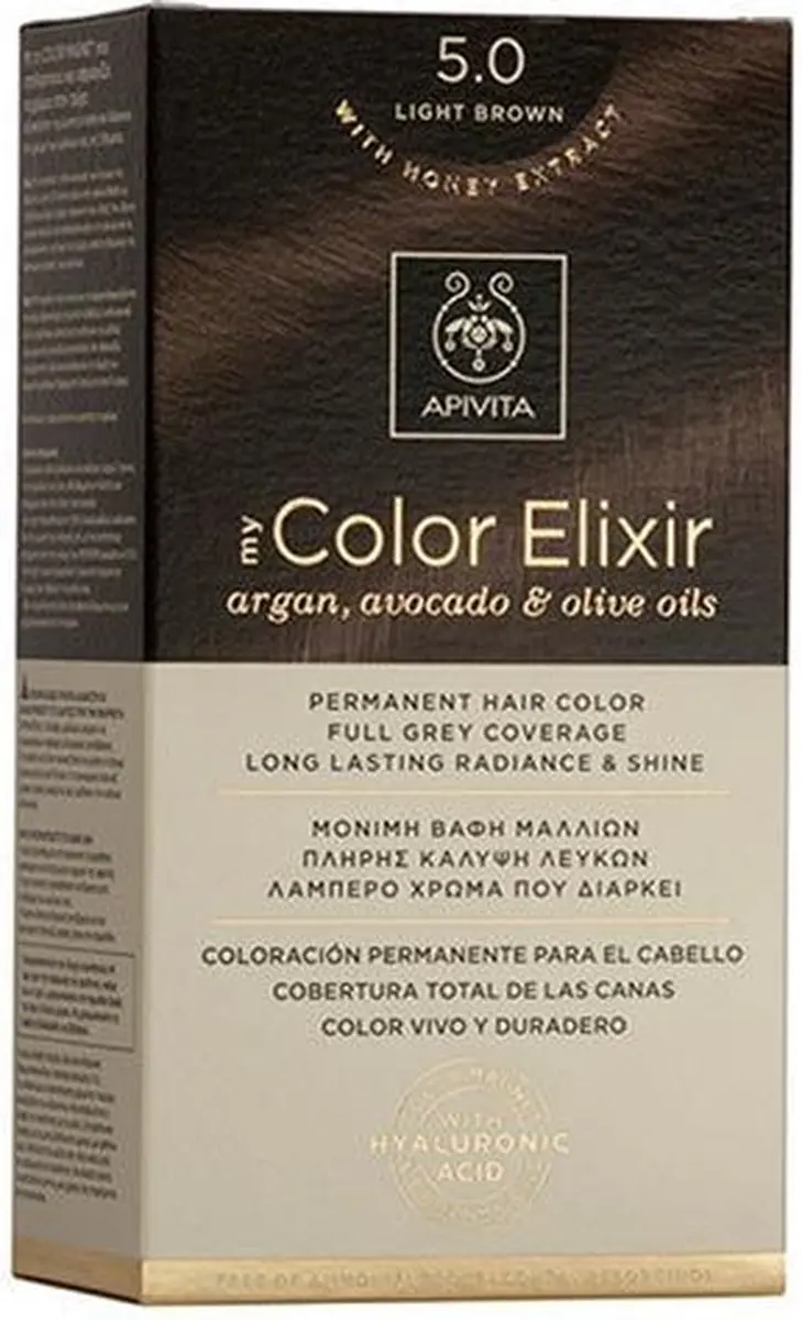 Apivita My Color Elixir 7.35 Mahonie Goudblond 50ml