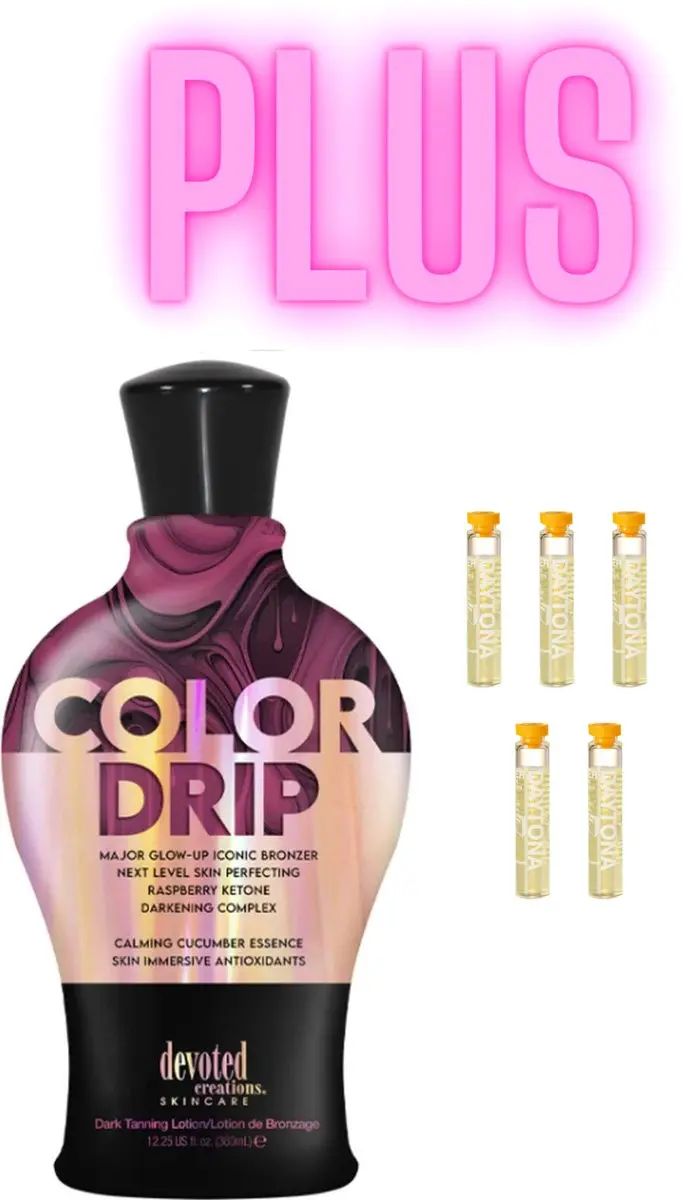 Devoted Creations Color Drip 360ml PLUS Daytona Olie 2ml