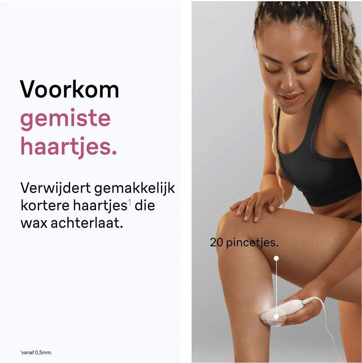 Braun Silk·épil 3 3-031 Epilator - Roze