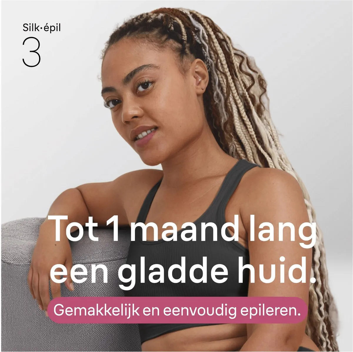 Braun Silk·épil 3 3-031 Epilator - Roze - afbeelding 6 van 6