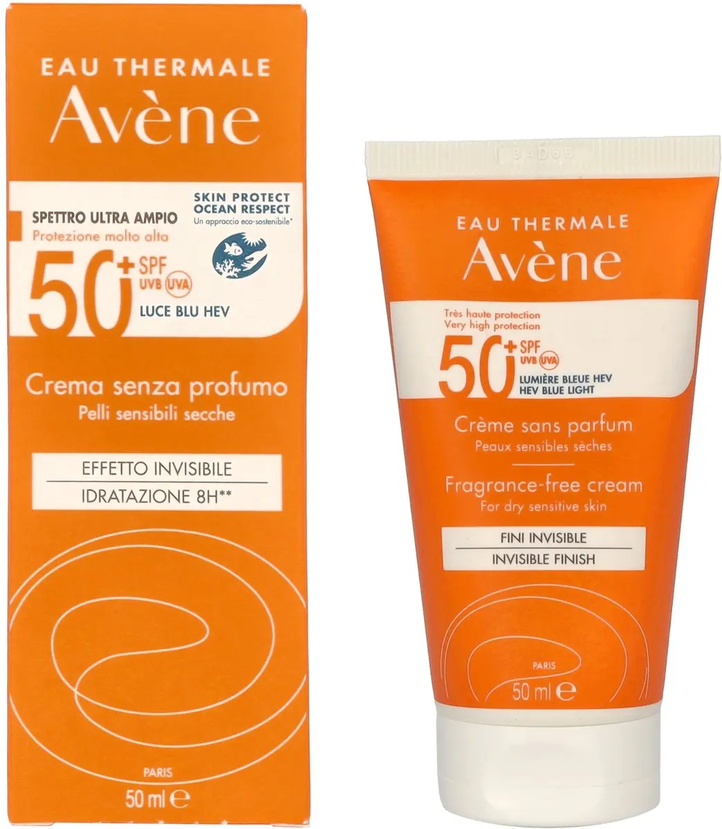 Avène Unscented Cream SPF 50+ - 50ml