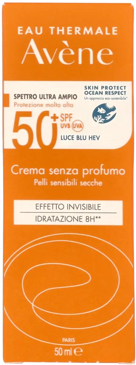 Avène Unscented Cream SPF 50+ - 50ml