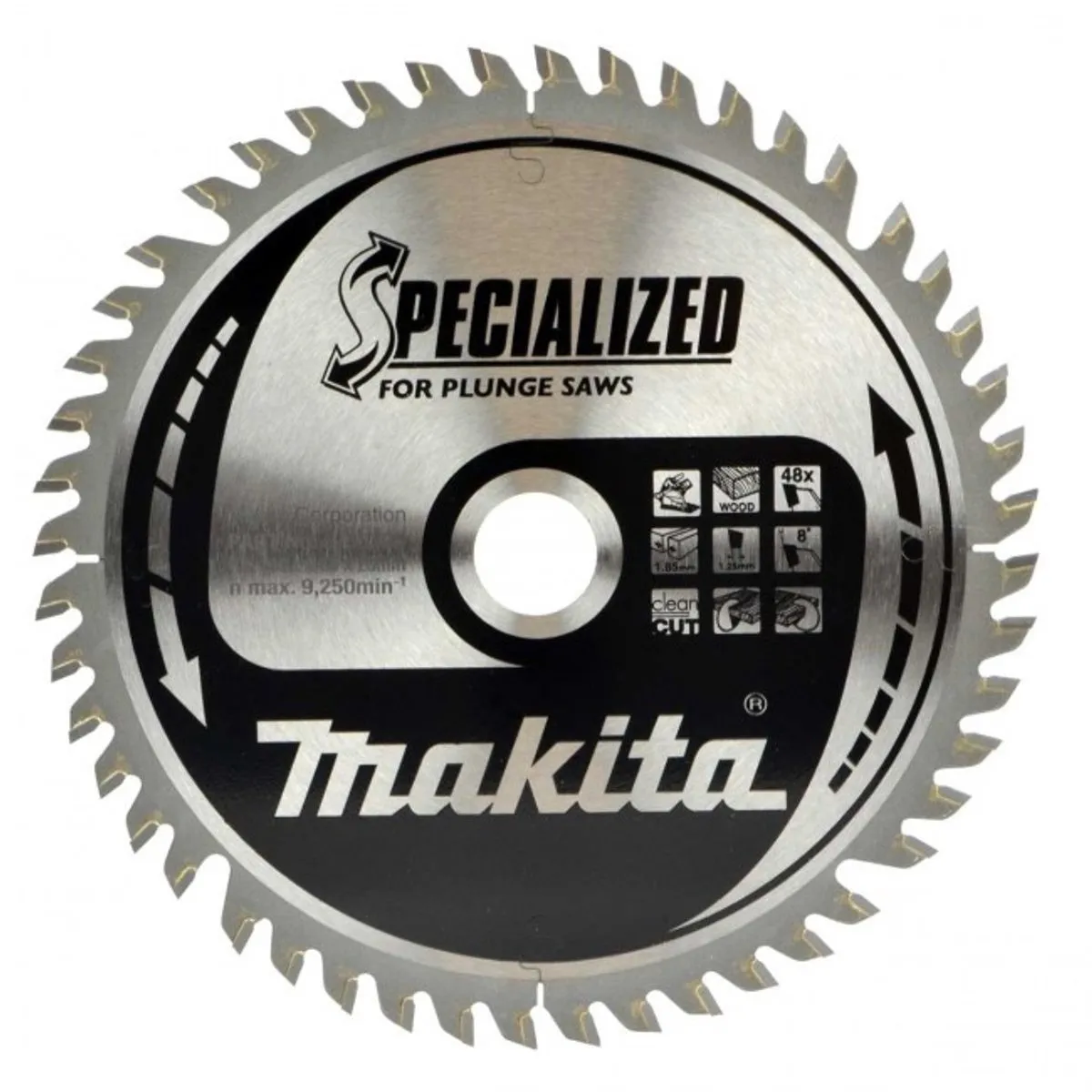 Makita B-56708 Cirkelzaagblad Hout 165mm - 48 Tanden