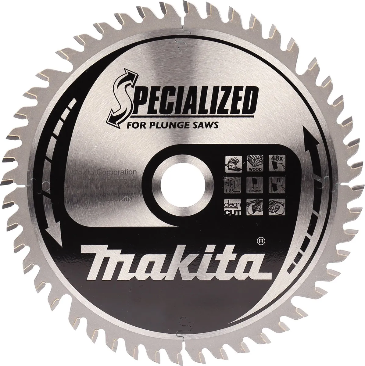 Makita B-56708 Cirkelzaagblad Hout 165mm - 48 Tanden