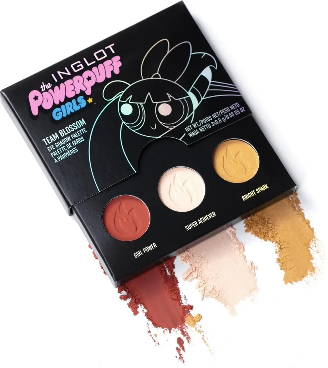 Inglot Powerpuff Girls Blossom Oogschaduwpalette - 2.5ml - Multi