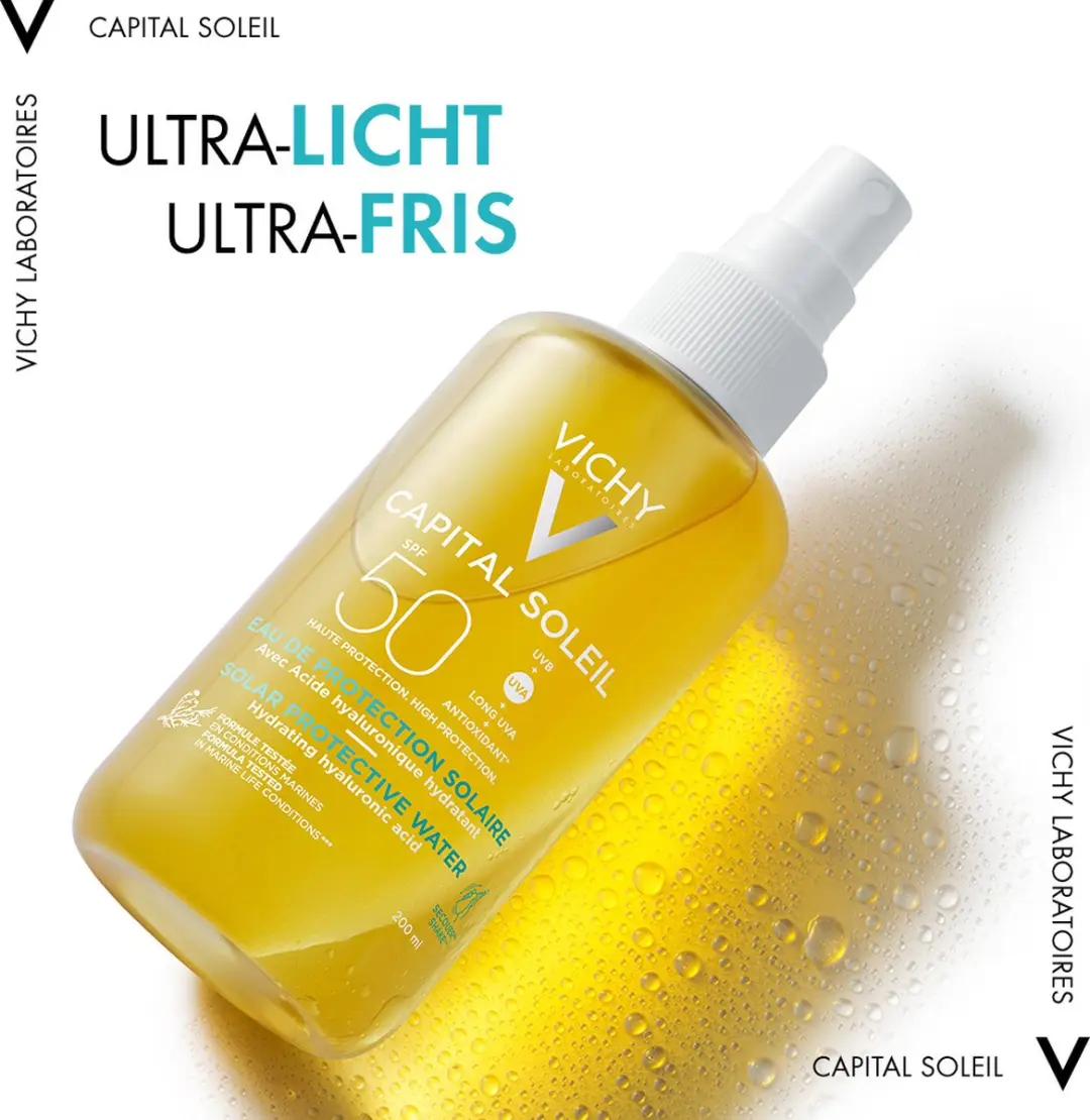 Vichy Capital Soleil SPF50 Zonbeschermend Water 200ml