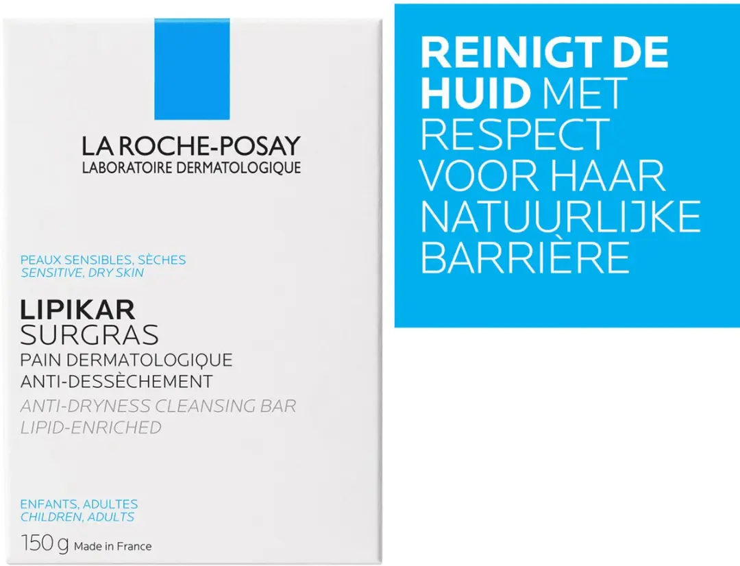 La Roche-Posay Lipikar Surgras Reinigingszeep 150g