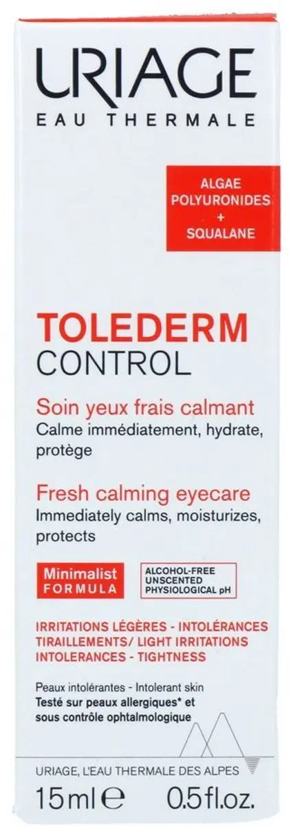 Uriage Tolederm Control Fresh Calming Eyecare 15ml