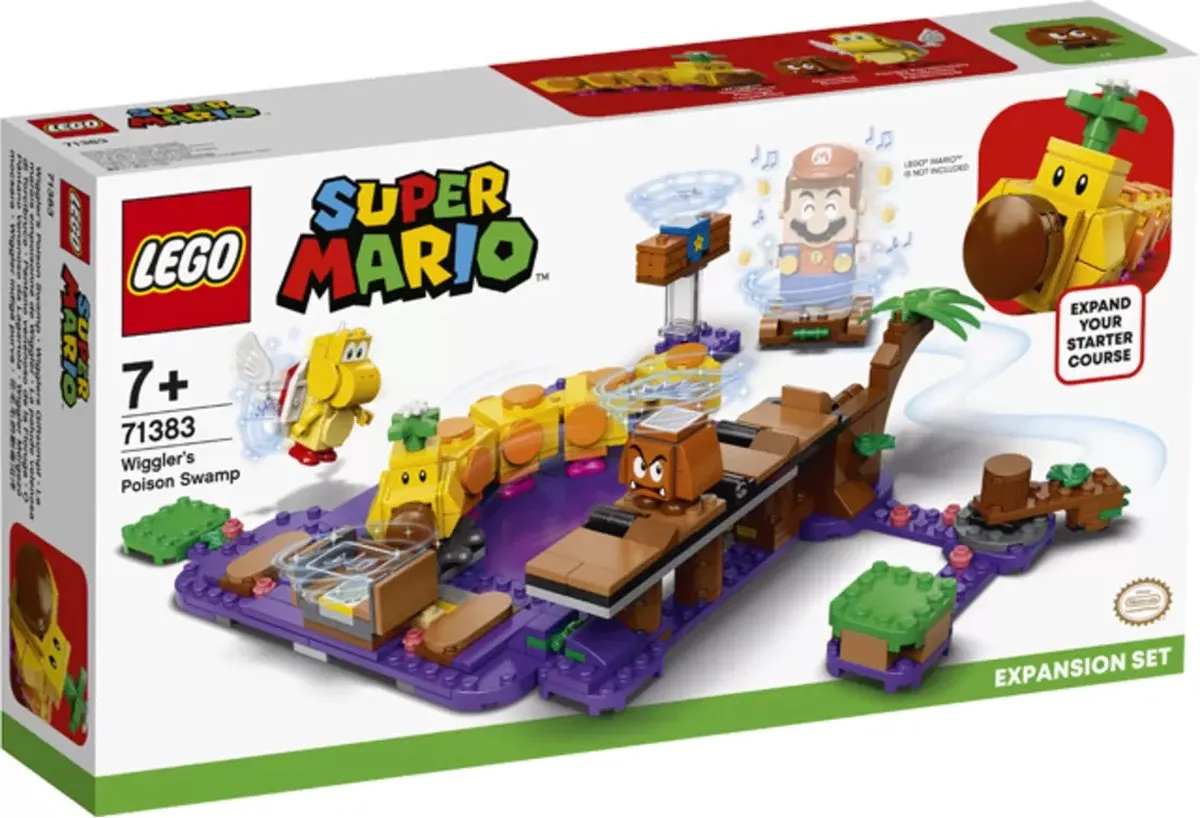 LEGO Super Mario Wigglers Giftige Moeras 71383 - 564 Stukken - afbeelding 6 van 6