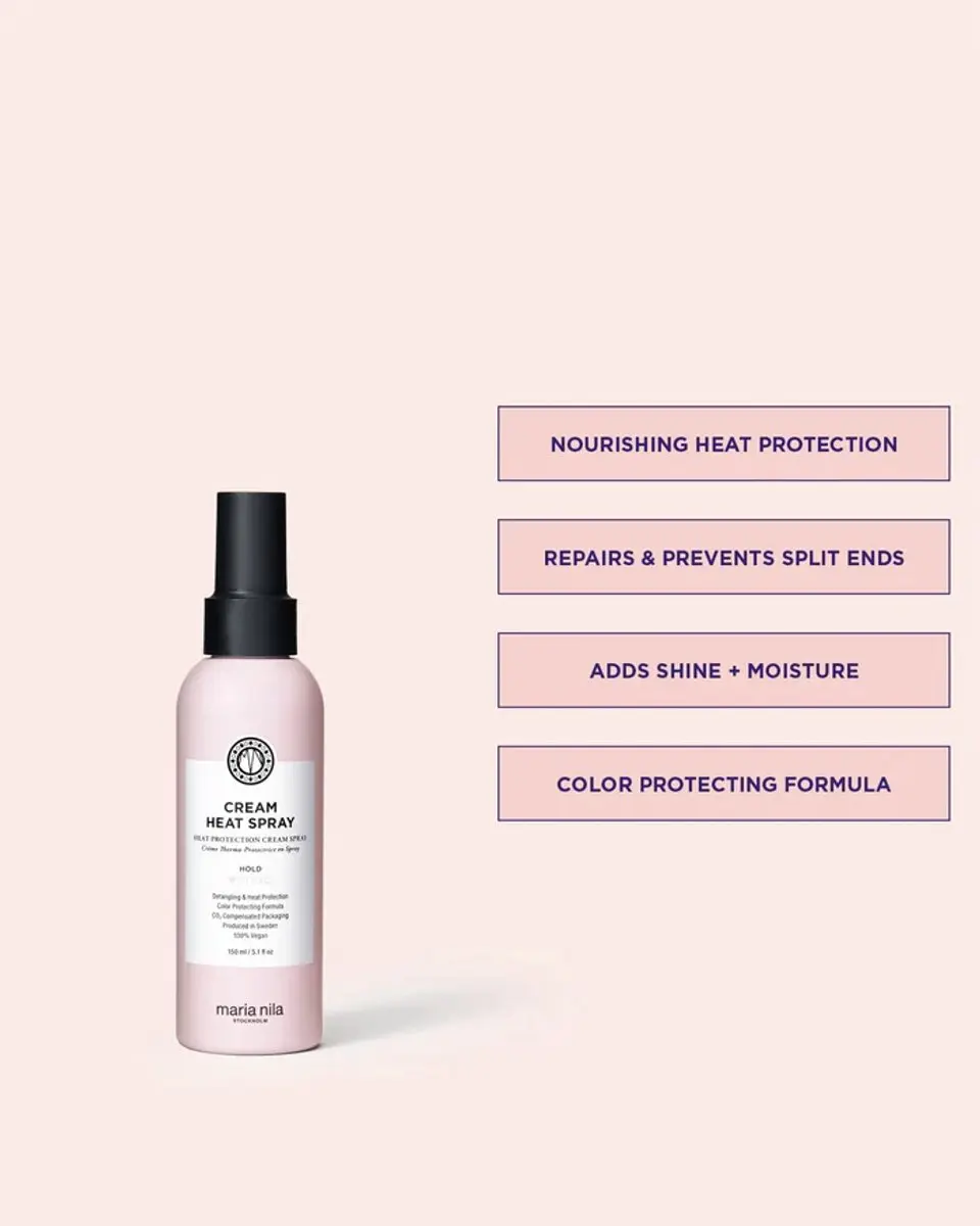 Maria Nila Style & Finish Cream Heat Spray 150ml