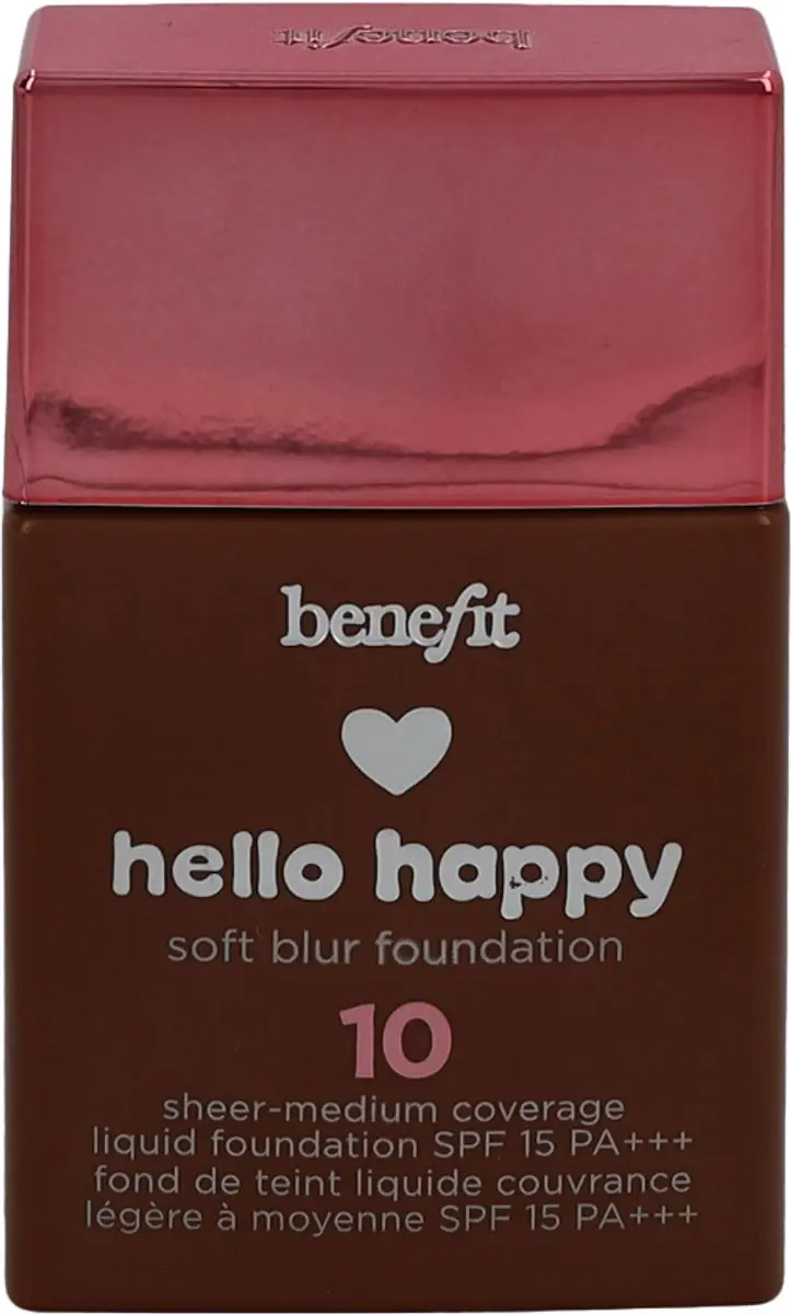 Benefit Hello Happy Soft Blur Foundation 30ml - Diepe Warm Beige