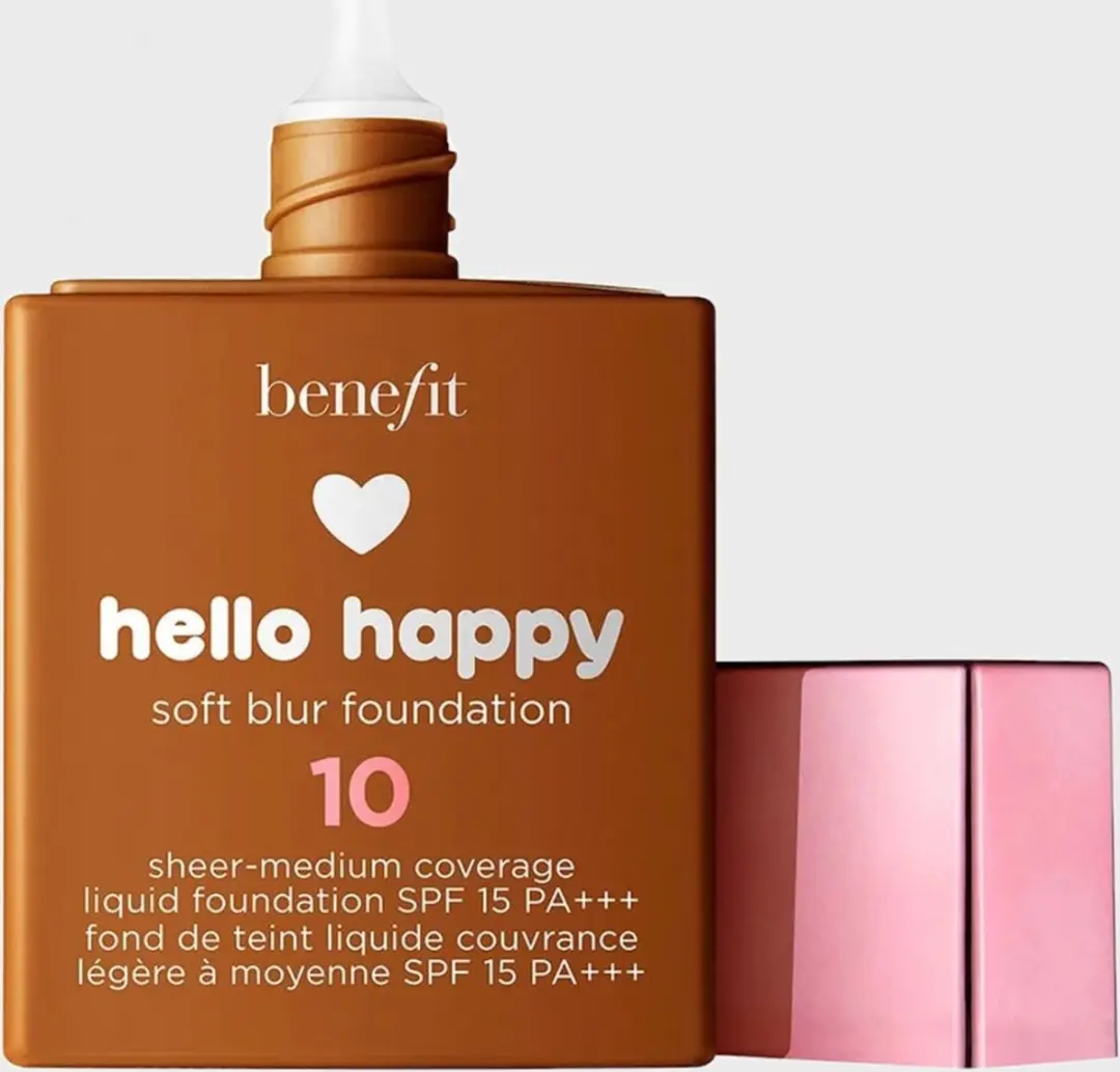 Benefit Hello Happy Soft Blur Foundation 30ml - Diepe Warm Beige