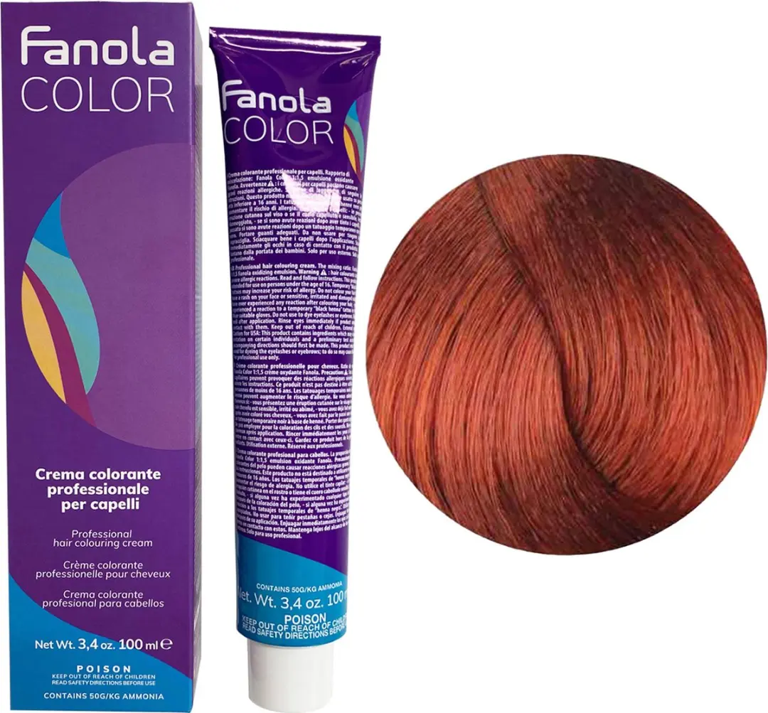 Fanola Professional Colouring Cream 8.4 Light Blonde Copper