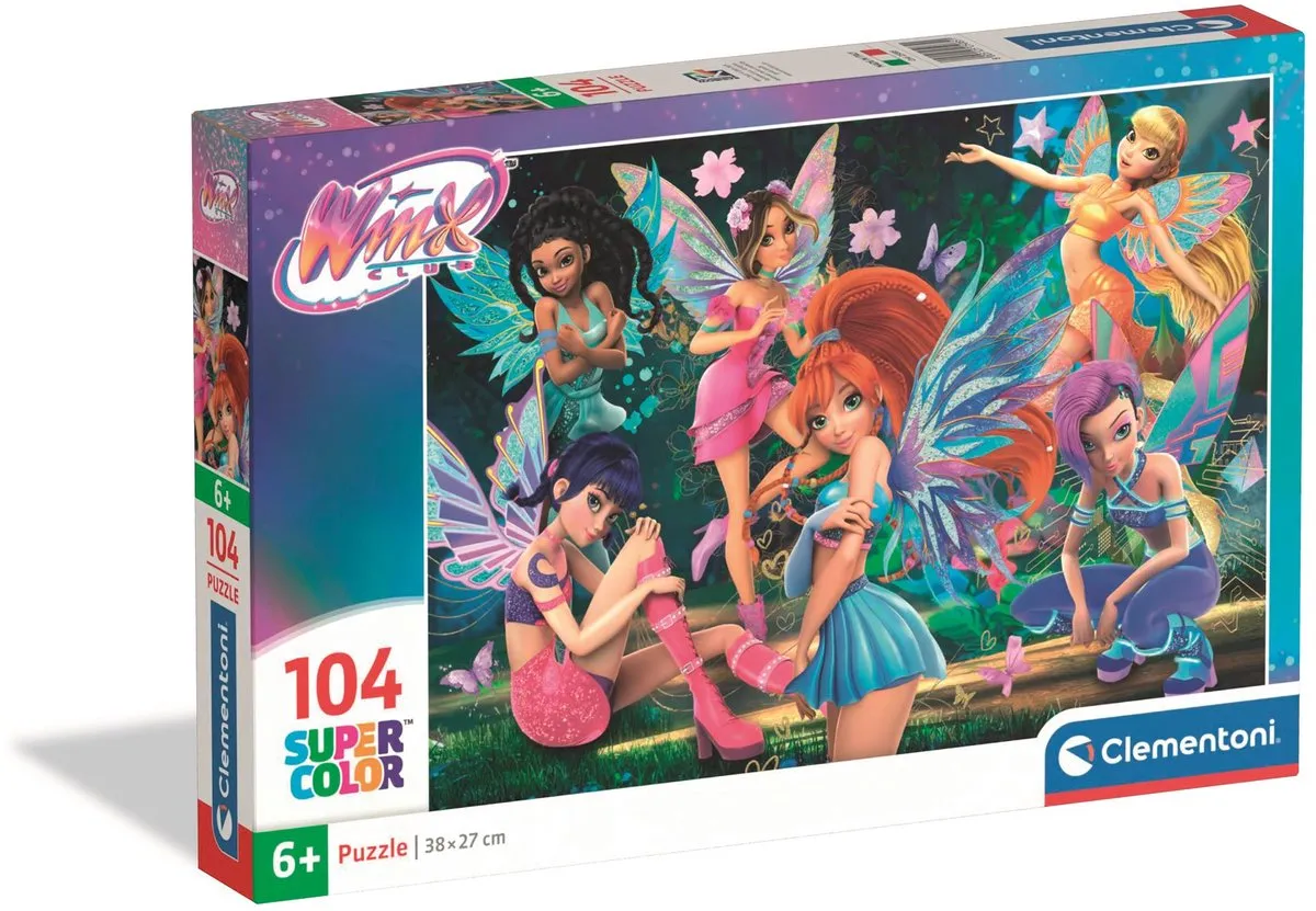 Clementoni Winx Club Puzzel 104 Stuks