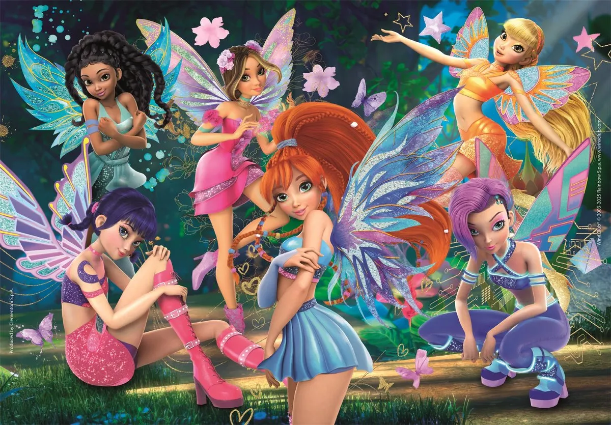 Clementoni Winx Club Puzzel 104 Stuks - Multikleur
