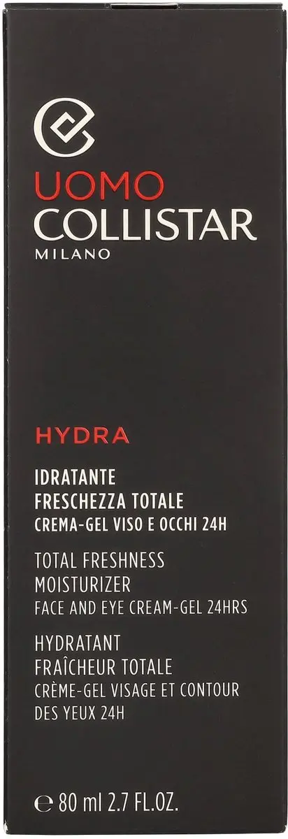 Collistar Total Freshness Moisturizer Face & Eye Cream-Gel 80ml
