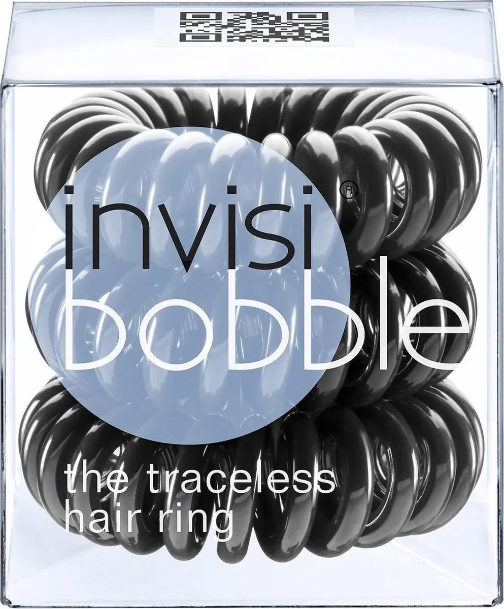 Invisibobble Hair Ties - 3 Stuks Zwart