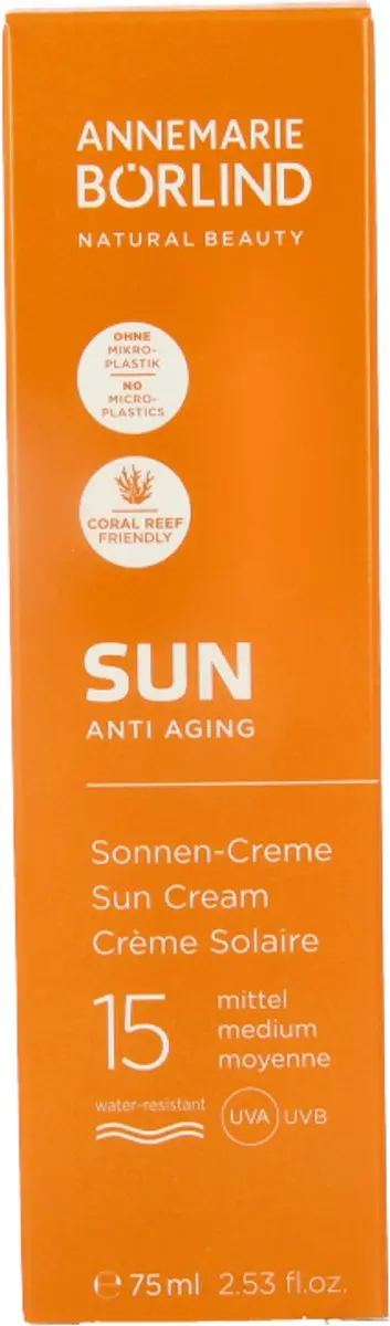 Annemarie Börlind Anti-Aging Zonnebrandcrème SPF 15 - 75ml