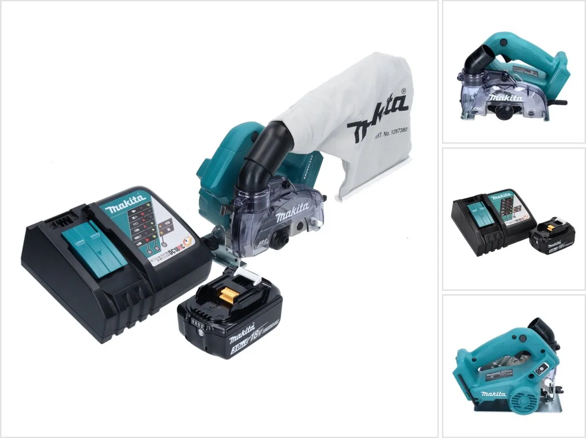 Makita DCC500RF1 Diamantsnijder 125mm 18V
