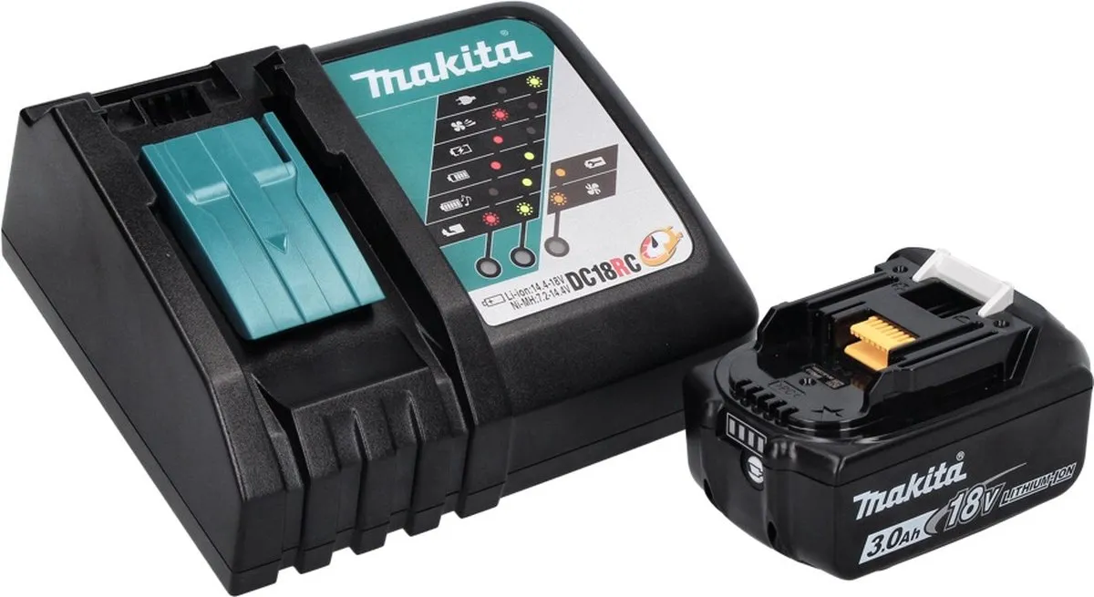 Makita DCC500RF1 Diamantsnijder 125mm 18V - 1x 3,0Ah Accu