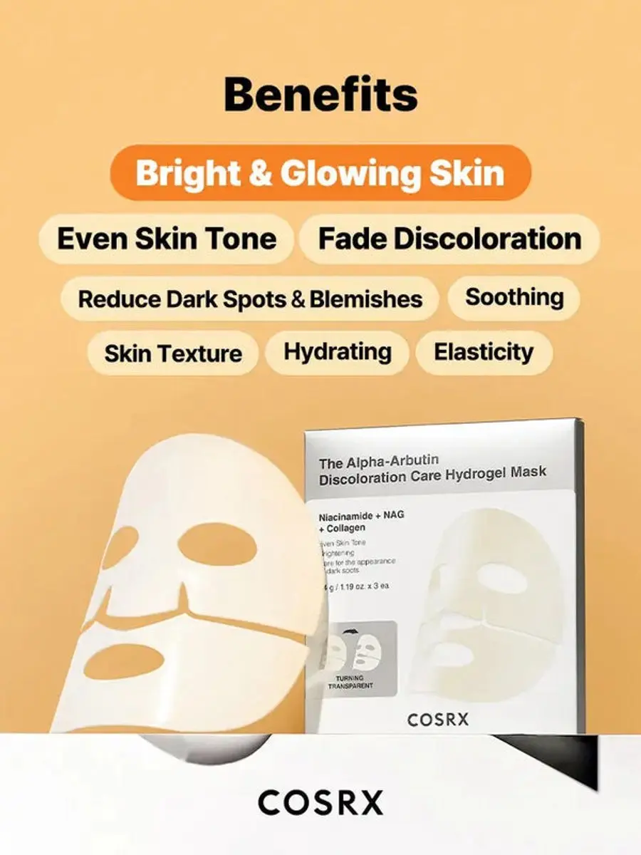 CosRx The Alpha-Arbutin Hydrogel Gezichtsmasker