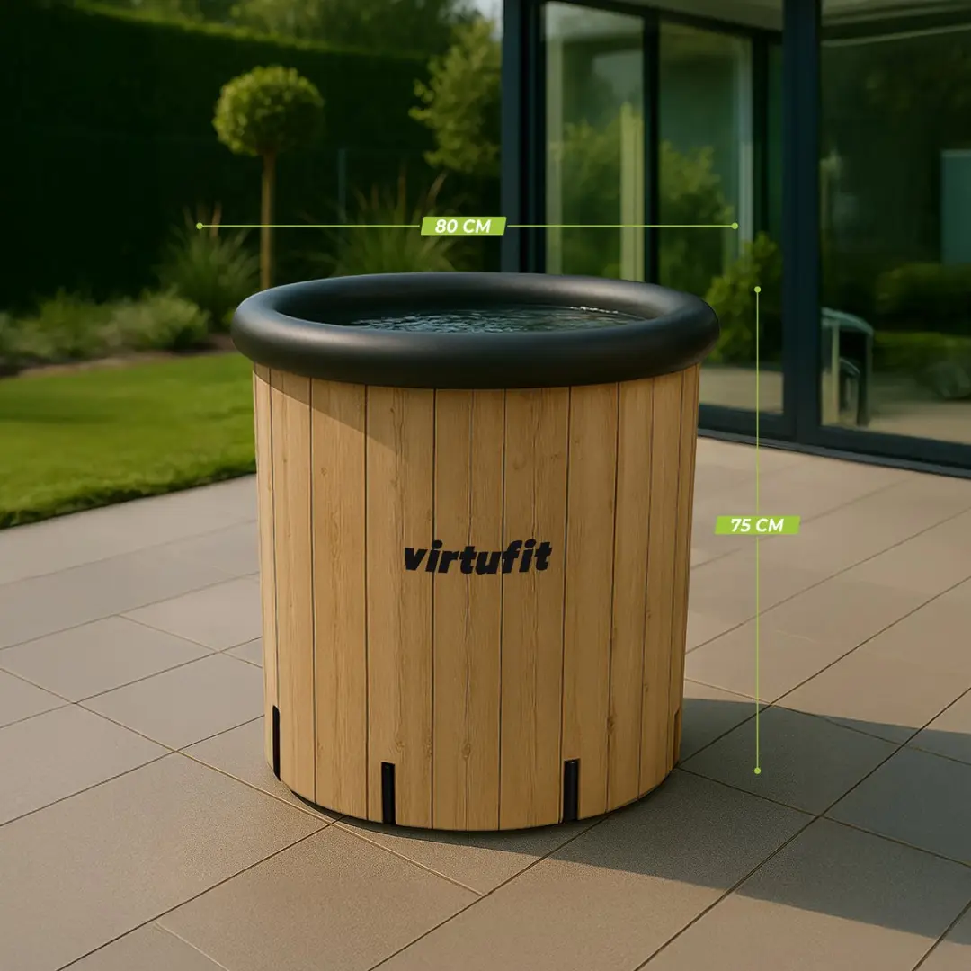 VirtuFit IJsbad XXL VF13079 - 375L - Zwart/Beige - afbeelding 6 van 6
