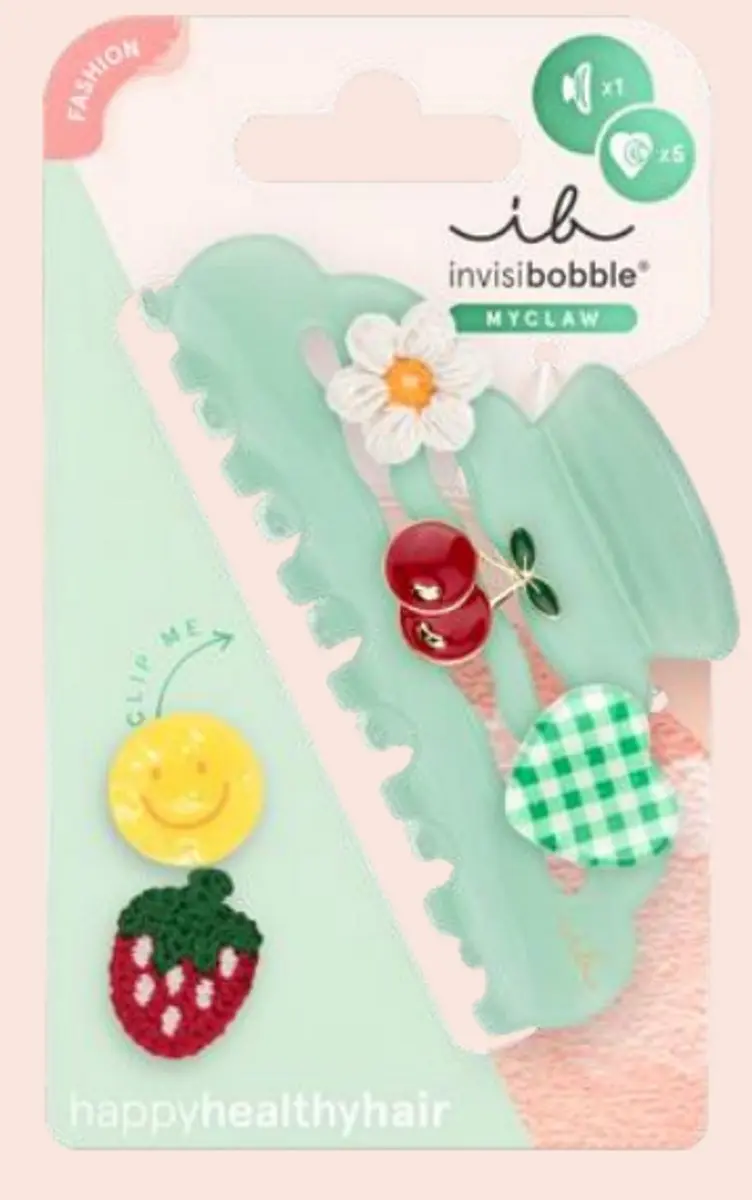 Invisibobble MYCLAW Picnic Pop - 1 Stuk Groen