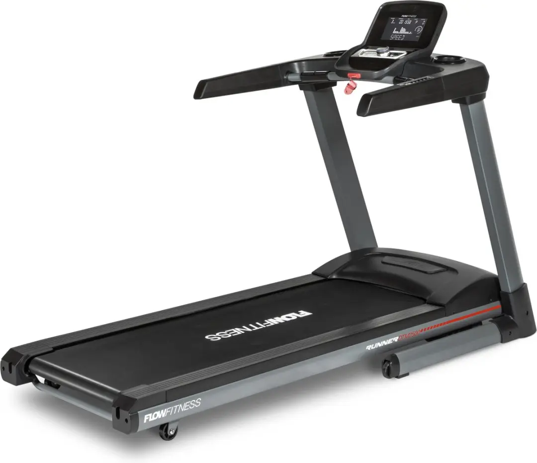 Flow Fitness Runner DTM2500 Loopband - 20 km/u - 15% Helling - 29 Programma's