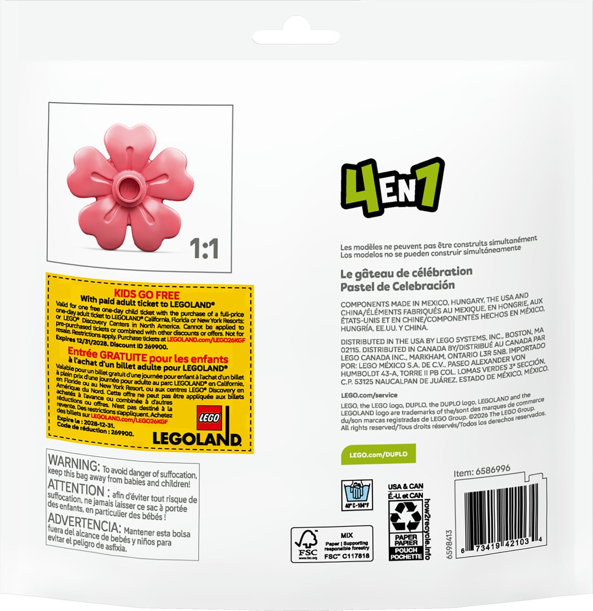 LEGO DUPLO Feestelijke Taart - 30712