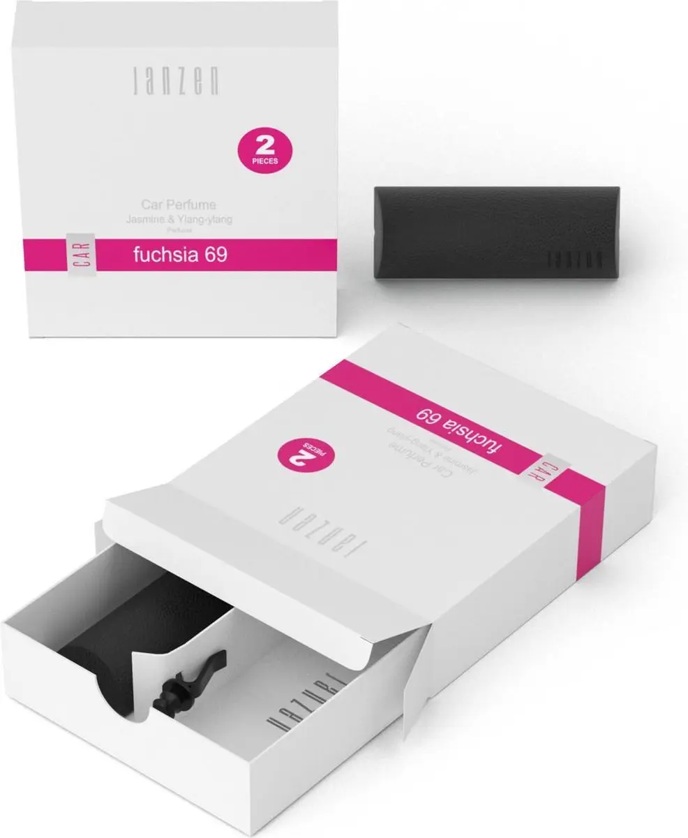 Janzen Car Perfume Fuchsia 69 - 2 Stuks
