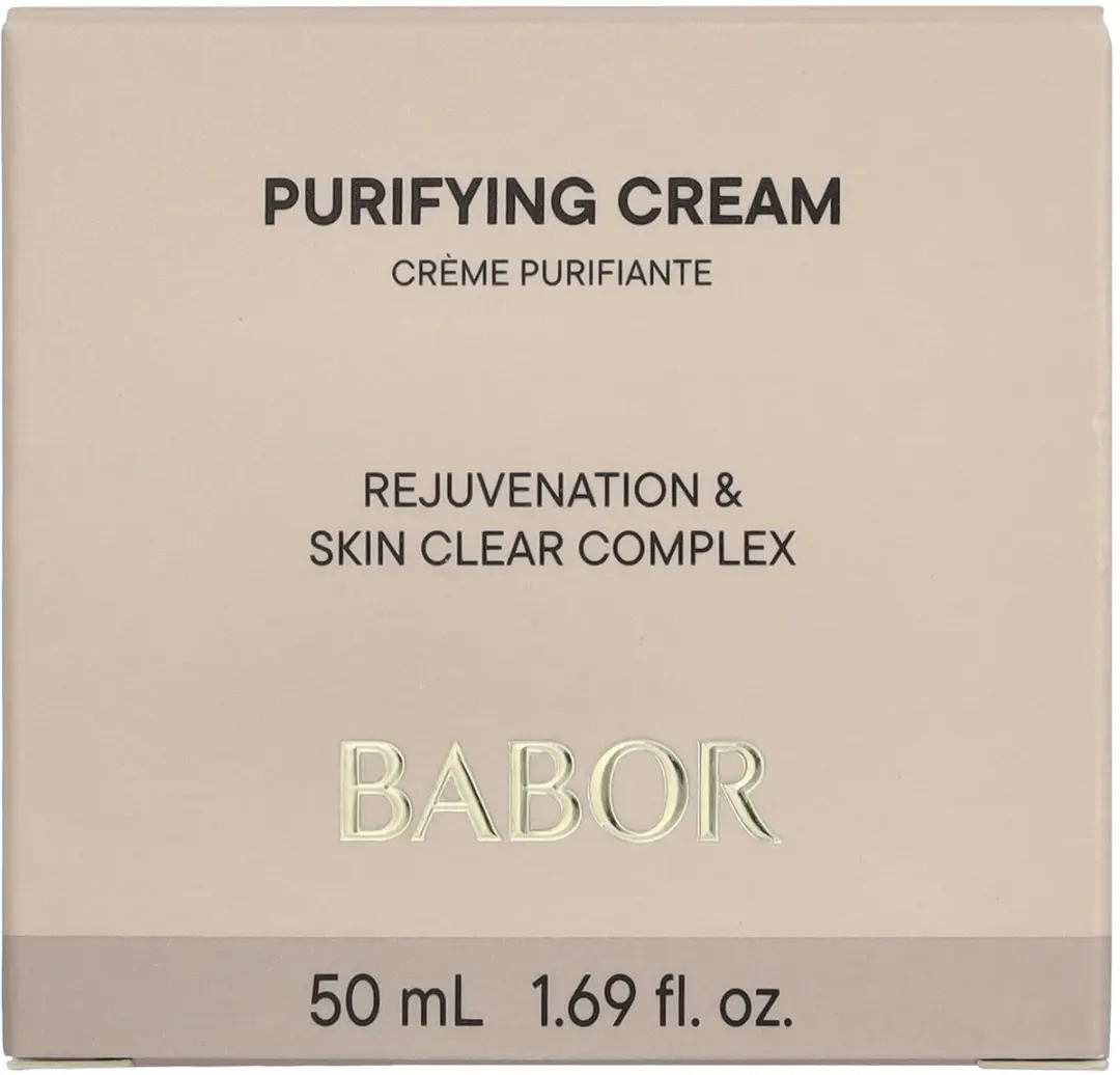 Babor Skinovage Purifying Cream 50ml - Voor vette/acnegevoelige huid