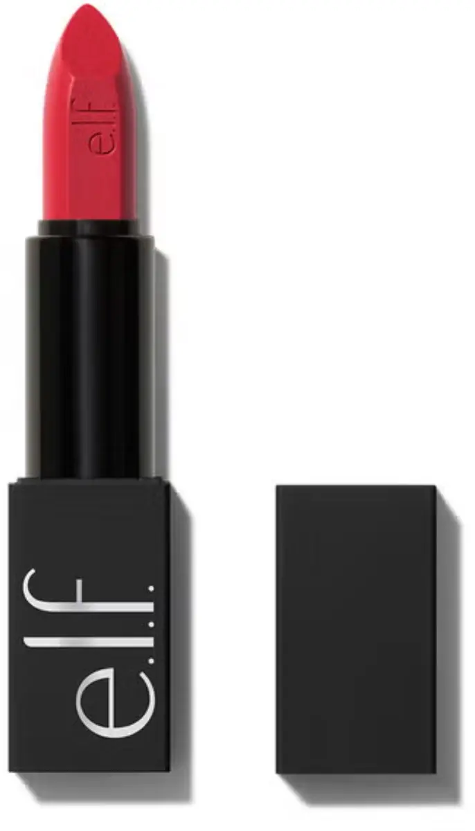 ELF O Face Satin Lipstick Loud AF Bright Fuchsia