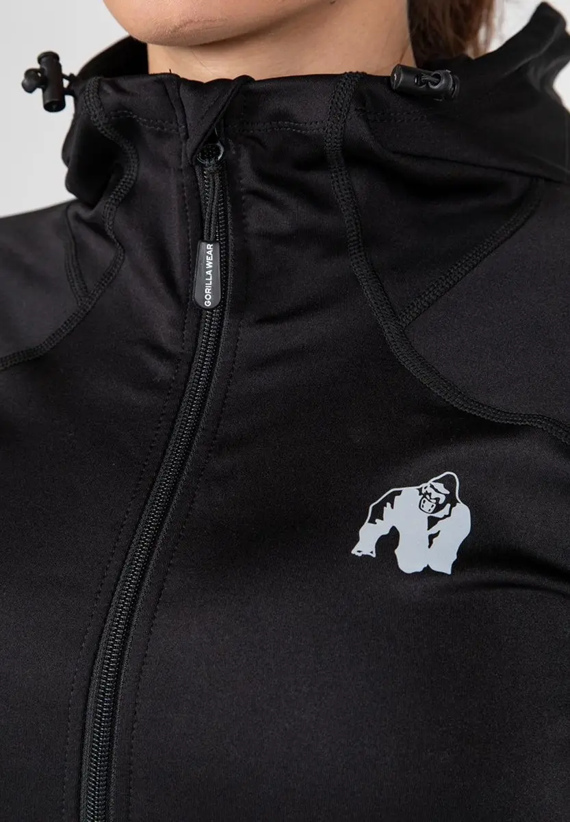 Gorilla Wear Halsey Trainingsjas - Zwart L