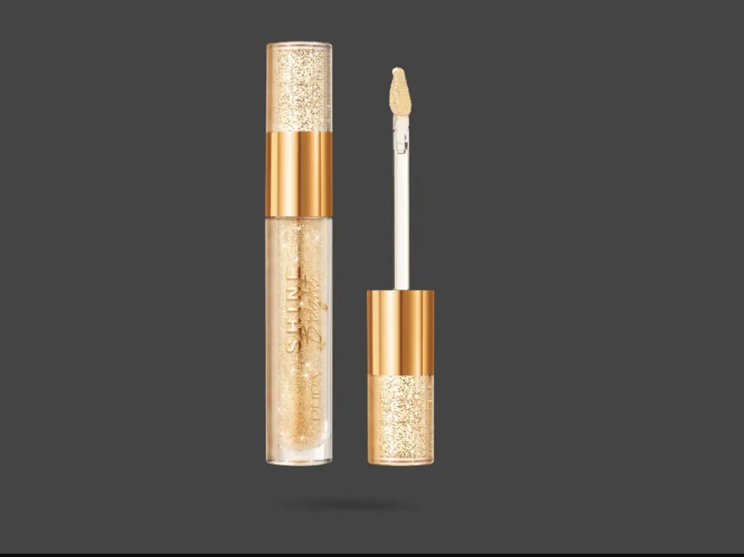 Pupa Milano Shine Bright Jelly Lip Gloss Transparant glitter gold - 4ml