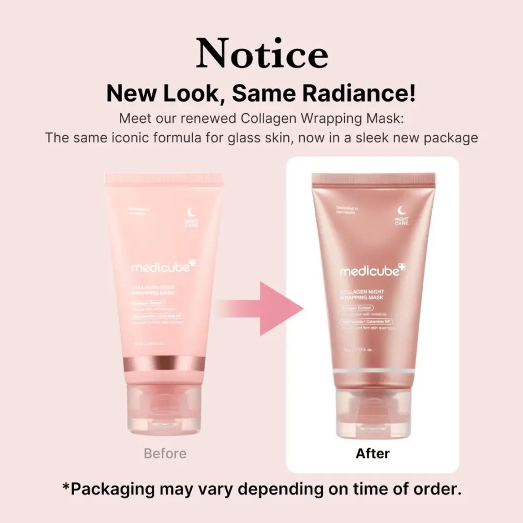 Medicube Collagen Night Wrapping Mask 75ml - Roze